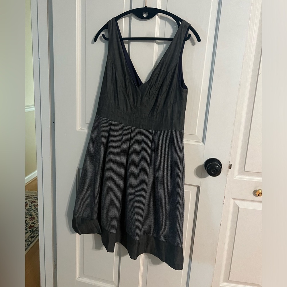 Eva Franco Dress Size 8 Feminine Fit & Flare Midi/Shift Boho Anthropologie